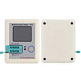 Тестер радіокомпонентів транзисторів LCR-TC1 вимірювач ESR LCR | дисплей | 450mAh, фото 4