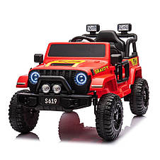 Дитячий електромобіль джип Jeep Wrangler Mountain M 5103EBLR-3 (MP3, SD, USB, мотори 2x40W, акумулятор 12V7AH), фото 3