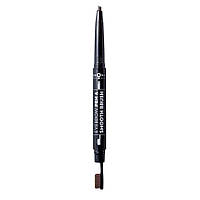 2 in 1 Eyebrow Pen & Smooth Brush Bronx Colors 0.25 г каштановый