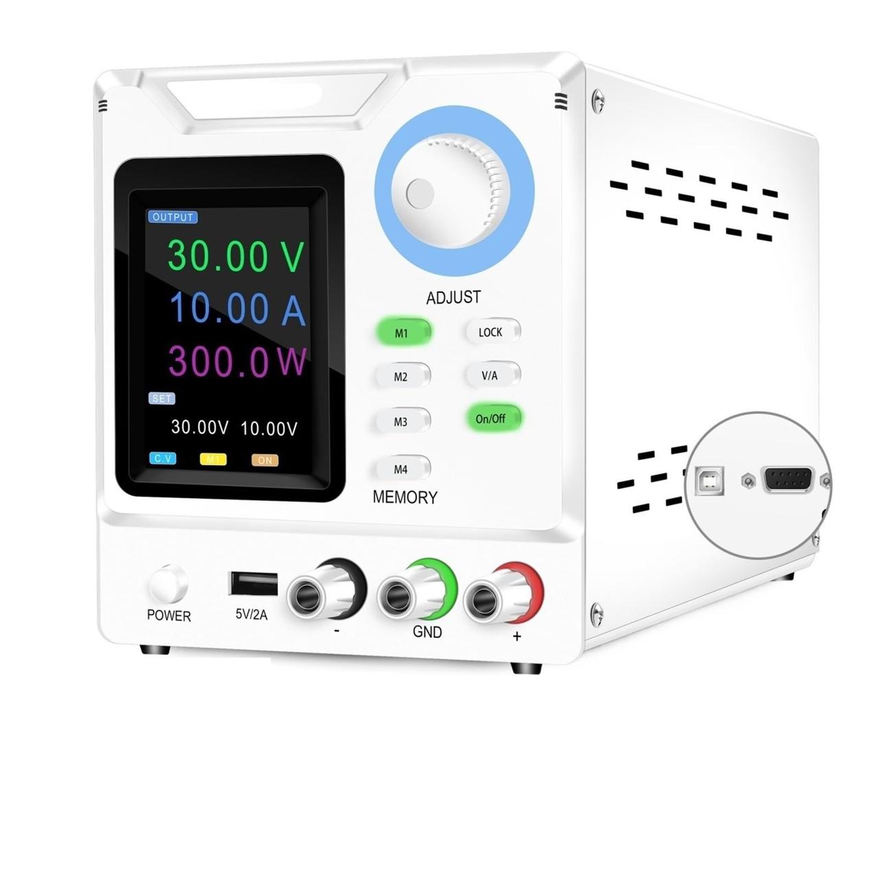 Лабораторне джерело живлення KUAIQU SPPS-D3010-232 з інтерфейсом RS232