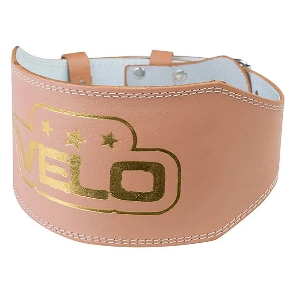 Пояс атлетичний широкий шкіряний VELO VLS-18027 коричневий (ширина 15 см, натуральна шкіра, з підкладкою), фото 1