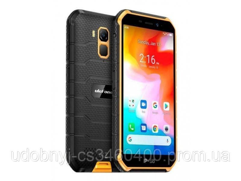 Смартфон не убиваемый с нфс и хорошим аккумулятором UleFone Armor X7 2/16Gb Orange (Global) НА - фото 2 - id-p2203433779