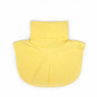 Манишка на шию Luxyart one size для дітей і дорослих жовтий (KQ-2939)