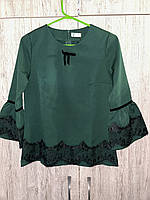 Блузка женская зеленая размер С