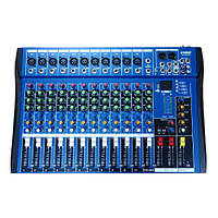 Пульт аудіо мікшер активний 12-канальний професійний Yamaha MX-1206USB ar