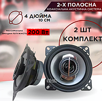 Автомобільні динаміки (10 см, 200 Вт, 87 дБ, 35 — 30000 Гц, 4 Ом) TS-A1095S-D1 чорні