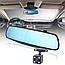 Автомобільний відеореєстратор дзеркало BlackBox DVR L9000 з камерою заднього виду 3,5" (4844), фото 2