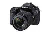 Фотоаппарат Canon EOS 80D EF-S 18-135 mm 24.2MP f/3.5-5.6 IS USM Full HD Гарантия 36 месяцев + 128GB SD Card