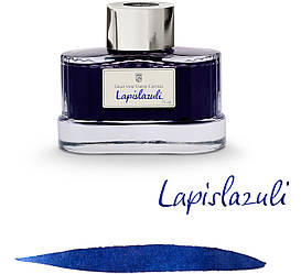 Чорнило Graf von Faber-Castell Lapis Lazuli у скляній баночці 75 мл, колір лазурит, 141023