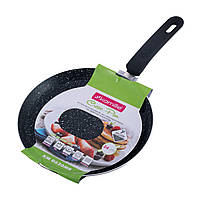 Сковорода для млинців Kamille 24 см із мармуровим покриттям для індукції й газу KM-0620MR