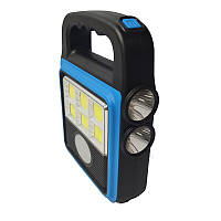 Переносной светильник прожектор HS-8020D ручной кемпинговый с солнечной панелью ar