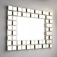 Настенное прямоугольное зеркало 73 см х 55 см х 3,5 см