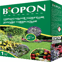 Удобрение гранулированное универсальное, Biopon Польша, коробка 1 кг