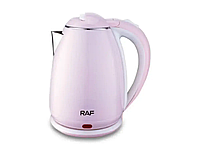 Электрочайник дисковый RAF R-7838 (2л) 2000Вт Розовый ar