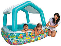 Дитячий басейн надувний Intex 57470 Акваріум ar