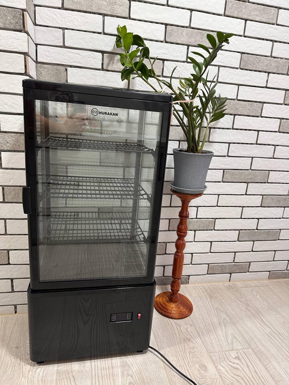 Холодильна вітрина HURAKAN HKN-UPD78B BLACK