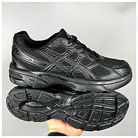 Мужские кроссовки Asics Gel-1130 Total Black, черные кроссовки асикс гель 1130