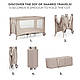 Ліжко-манеж Kinderkraft Joy 2 Beige (KLJOY02BEG00000), фото 4