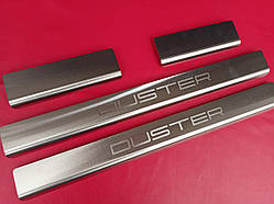 Накладки на пороги Renault Duster 2010-2017