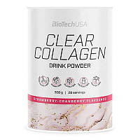 Коллаген BioTech USA Clear Collagen (308 г, клубника-клюква)