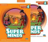 Super Minds 2nd Edition Level 4 Student's Book + Workbook (комплект)