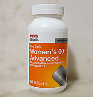 Витамины для женщин после 50 лет CVS Health One Daily Women's 50+ Advanced 65 таблеток