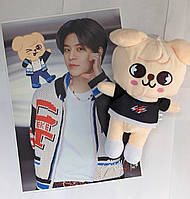 Іграшка + плакат А4 Синмін Seungmin Stray Kids Puppym Сынмин к-поп Стрей кидс