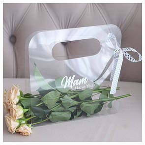 Сумочка для квітів "Холдер міні" 20*20*5 см для Мами