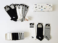 Носки комплект 9 пар Adidas. Набор мужских носков Адидас. Носки летние короткие. Низкие носки для мужчин 9 шт