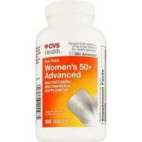 Витамины для женщин старше 50 лет CVS Health One Daily Women's 50+ Advanced 65 таблеток