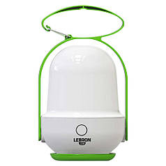 Ліхтар акумуляторний LED Lebron підвісний L-HL-615 кемпінговий 3W 2400MAH 15-16-15