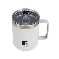 Термокружка Bergner Coffee & tea lovers BG-37788-WH 350 мл белая Отличное качество