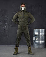 Тактична форма олива 3 в 1 Poseidon убакс+штани+куртка, Військовий тактичний костюм олива варриіорс military