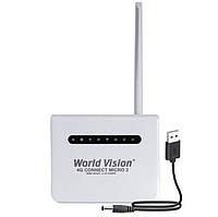 4G WiFi маршрутизатор роутер World Vision 4G Connect micro 2 для подключения к интернету (2123142305)