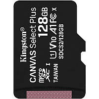 Memory card microSDXC 128GB Kingston Canvas Select Plus UHS-1 U1 V10 A1 Class 10, Ret