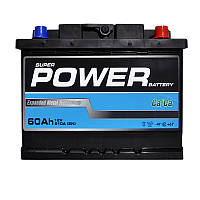 Автомобільний акумулятор POWER MF Black  60Ah 510 R+  (L2)