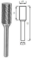 Борфреза цилиндрическая без торцевых зубцов PROFITOOL - 6х12,7х45х3 мм (A06123-6)