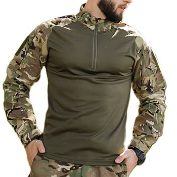 Тактична літня бойова сорочка Убакс MultiCam з довгим рукавом