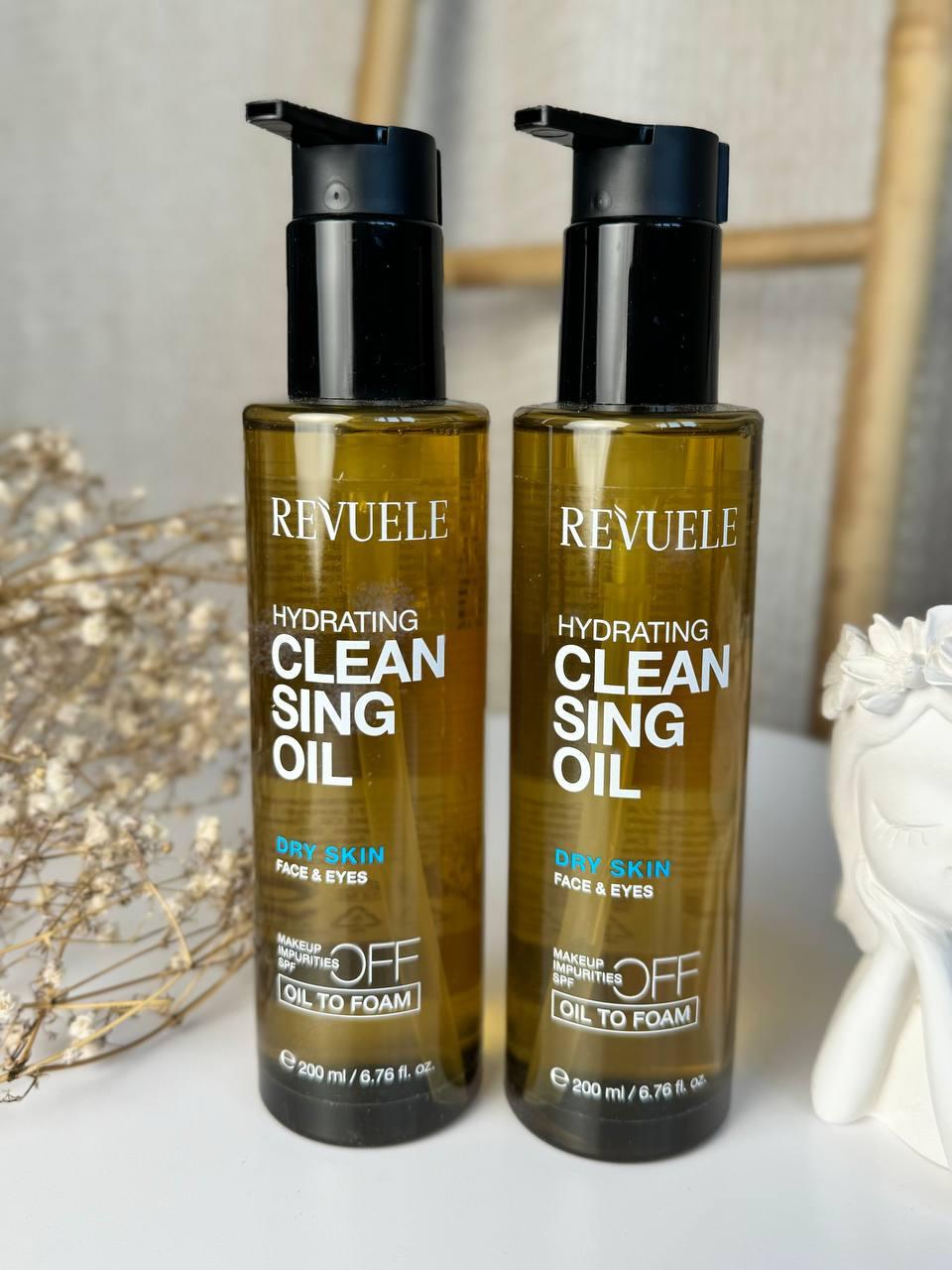 Олія для очищення обличчя зволожуюча Revuele, 200 мл