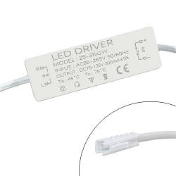 Блок живлення LED драйвер постійного струму 25-36x1Вт 0.3А AC220В – DC75-135В