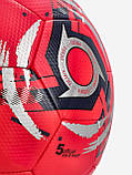 М'яч футбольний Demix DF500 Розмір 5, червоний, фото 5