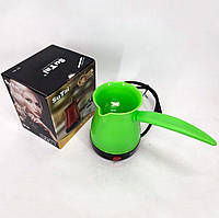 Кофеварка турка электрическая SuTai. LI-364 Цвет: зеленый