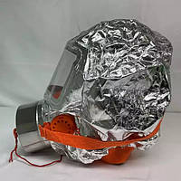 Маска противогаз из алюминиевой фольги, панорамный противогаз Fire mask защита головы QJ-455 от радиации