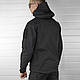 Куртка на флісі Soft Shell чорна М розмір - фото 4 - id-p1693835117
