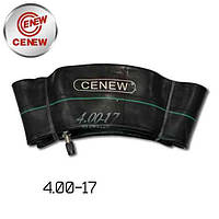 Мото камера 4.00-17 (металевий вентиль)