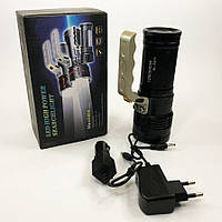Профессиональный переносной фонарь-прожектор Police S911-XPE, фонарь ручной мощный, ER-424 тактичный фонарь
