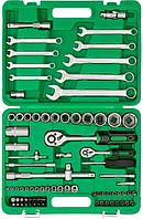 Набор инструмента 1/2",1/4" 82 шт с битами, ключами