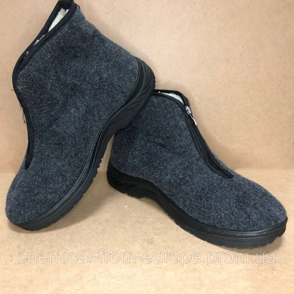 Взуття зимове робоче для чоловіків Розмір 42 | Бурки бабусі Дідусь | Чуні XY-322 чоловічі зимові