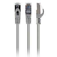 Патч-корд 0.5м S/FTP Cat 6A CU LSZH grey Cablexpert (PP6A-LSZHCU-0.5M) tm
