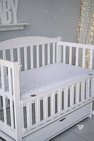 Матрац дитячий Baby Comfort Соня No8 (120*60*8 см) білий стьобаний
